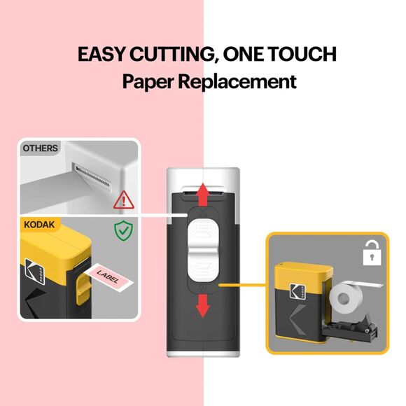 📦 Kodak Label ERA M50 Label Maker – Yellow (Brand New & Sealed) - Picture 5 of 9